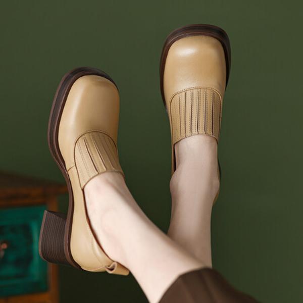 Exquisite Handcrafted Leather Women’s Shoes – Luxury Elegance(EdslG441)