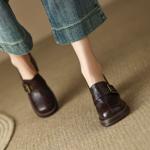 Elegant Handmade Genuine Leather Women's Shoes: Luxury Craftsmanship & Quality(Edsl2339)