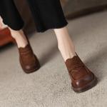 Luxurious Handcrafted Leather Women's Shoes: Elegance in Every Detail(EdslG2304)