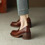 Elegant Handcrafted Leather Women’s Shoes - Luxurious Quality(EdslG2352)