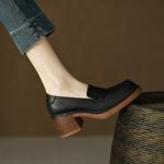 Elegant Handcrafted Leather Women’s Shoes - Luxurious Quality(EdslG2352)