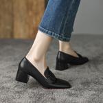 Exquisite Handmade Leather Women's Shoes: Sophisticated Craftsmanship and Luxury(Edsl2321)