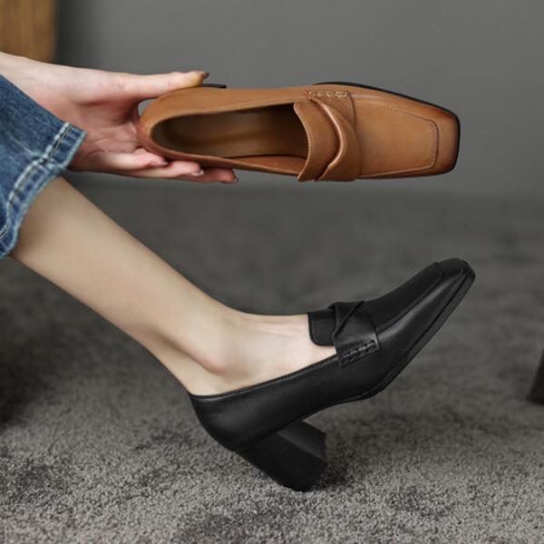 Ultimate Luxury: Exquisite Handmade Real Leather Women's Shoes Crafted to Perfection(Edsl2320)