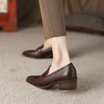 Handcrafted Luxury Leather Women's Shoes – Elegant Craftsmanship & Premium Quality(EdslG2306)