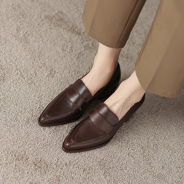 Handcrafted Luxury Leather Women's Shoes – Elegant Craftsmanship & Premium Quality(EdslG2306)