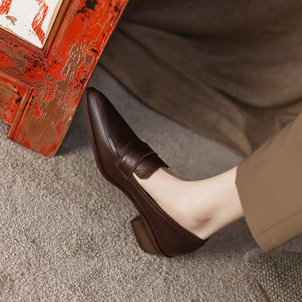 Handcrafted Luxury Leather Women's Shoes – Elegant Craftsmanship & Premium Quality(EdslG2306)