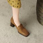 Handcrafted Luxurious Genuine Leather Women's Shoes: Elegance in Every Detail(EdslG2328)