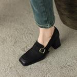 Handcrafted Luxurious Genuine Leather Women's Shoes: Elegance in Every Detail(EdslG2328)