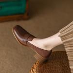 Exquisite Handcrafted Leather Women's Shoes: Luxury and Elegance Redefined(EdslG2363)