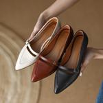 Exquisite Handcrafted Leather Women's Shoes for Elegant Sophistication(EdslG2372)