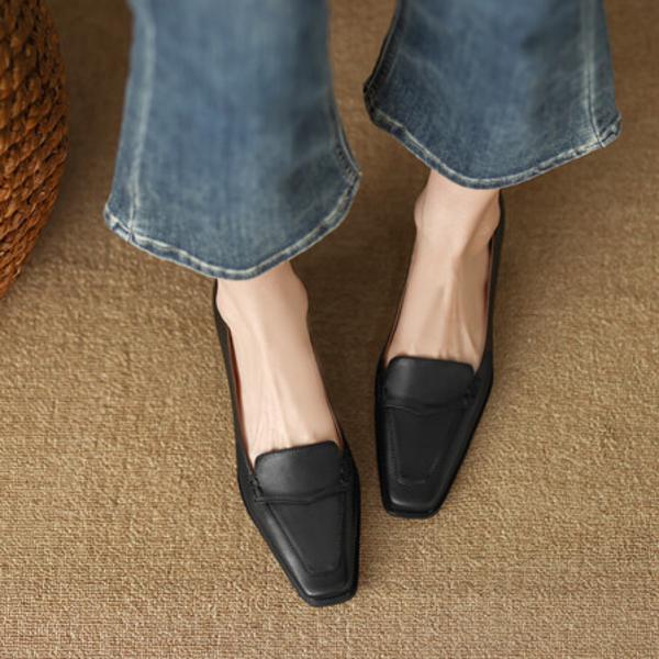 Exquisite Handcrafted Leather Women's Shoes: Luxury Elegance(EdslG2355)