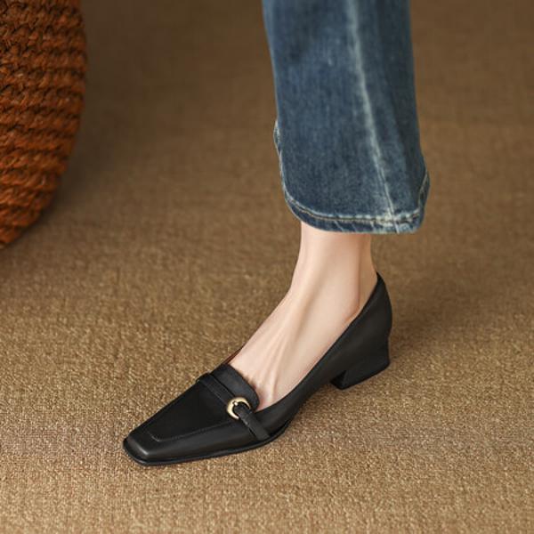 Handcrafted Genuine Leather Women's Shoes: Luxury, Elegance, and Quality Craftsmanship(EdslG2360)