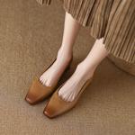 Elegant Handmade Genuine Leather Women’s Shoes - Luxurious Craftsmanship(EdslG2347)