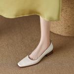 Elegant Handmade Genuine Leather Women’s Shoes - Luxurious Craftsmanship(EdslG2347)