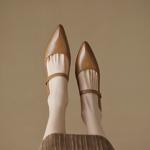 Handcrafted Luxury Leather Women’s Shoes - Elegance in Every Stitch(EdslG2371)