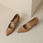 Handcrafted Luxury Leather Women’s Shoes - Elegance in Every Stitch(EdslG2371)