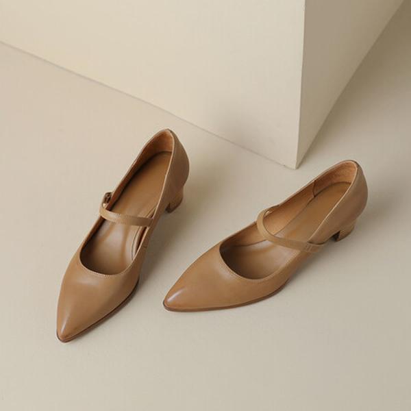 Handcrafted Luxury Leather Women’s Shoes - Elegance in Every Stitch(EdslG2371)