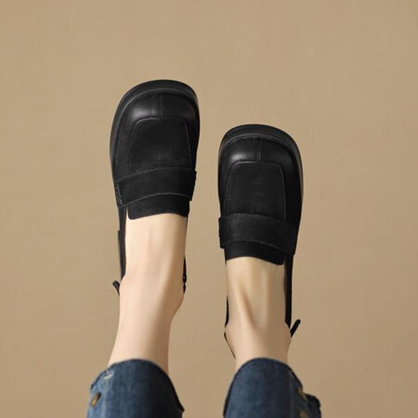 Handcrafted Luxury Leather Women's Shoes - Elegant Artistry(EdslG2386)