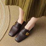 Handcrafted Luxury Leather Women's Shoes: A Blend of Elegance and Artistry(EdslG2387)