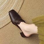 Handcrafted Luxury Leather Women's Shoes: A Blend of Elegance and Artistry(EdslG2387)