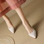 Handcrafted Leather Women's Shoes: Luxury Elegance(EdslG2380)