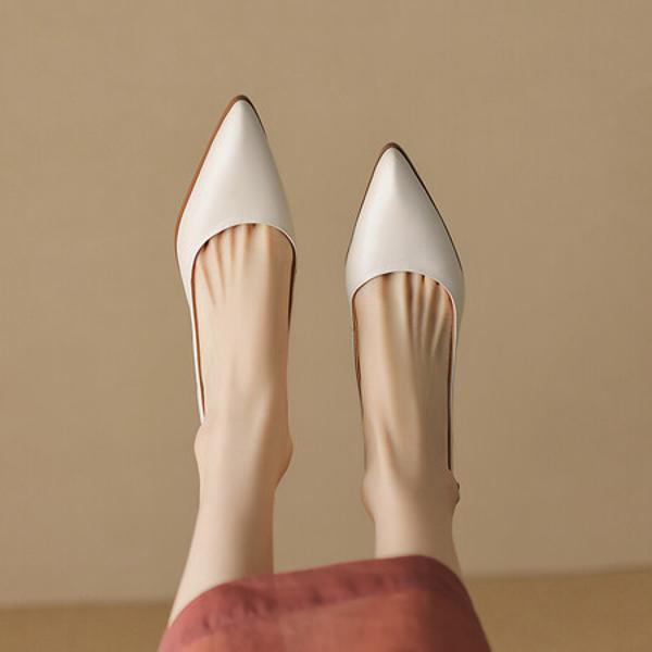 Handcrafted Leather Women's Shoes: Luxury Elegance(EdslG2380)