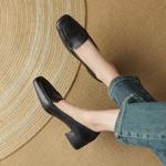 Handcrafted Luxury Leather Women's Shoes: Exquisite Craftsmanship for Timeless Elegance(EdslG2557)