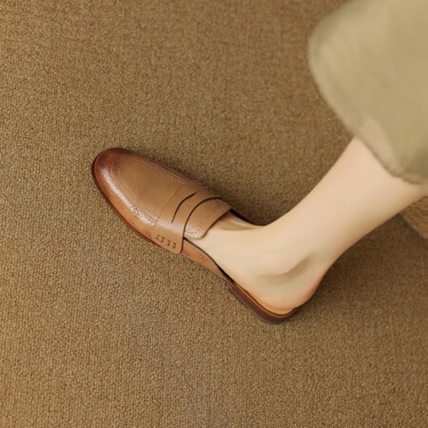 Luxury Handcrafted Genuine Leather Women's Shoes(EdslG2562)