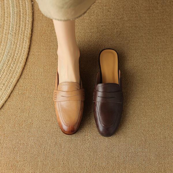 Luxury Handcrafted Genuine Leather Women's Shoes(EdslG2562)