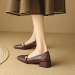 Exquisite Handcrafted Leather High-End Women’s Shoes(EdslG2561)