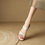 Handcrafted Luxury Leather Women’s Shoes - Timeless Elegance(EdslG2563)