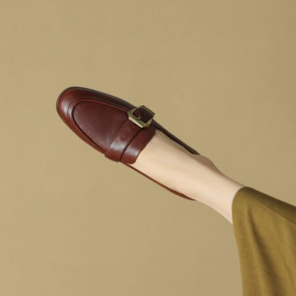 Exquisite Handmade Leather Women's Shoes - Luxurious Elegance(Edsl2581)