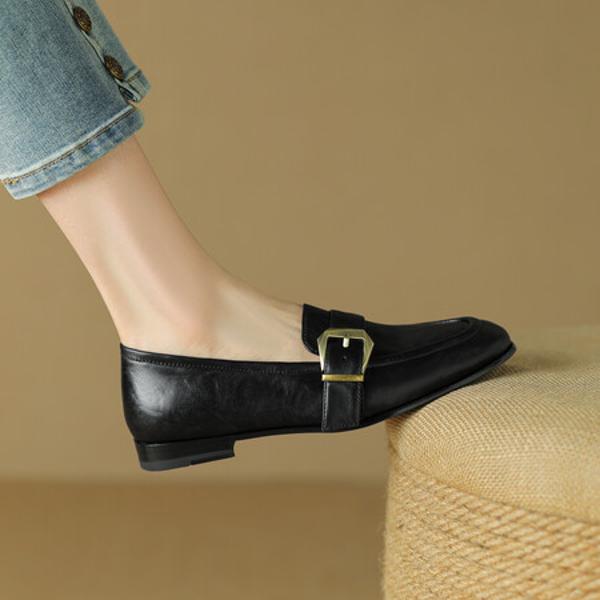 Exquisite Handmade Leather Women's Shoes - Luxurious Elegance(Edsl2581)