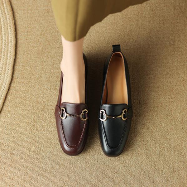 Exquisite Handcrafted Leather Women's Shoes, Pure Luxury(Edsl2589)