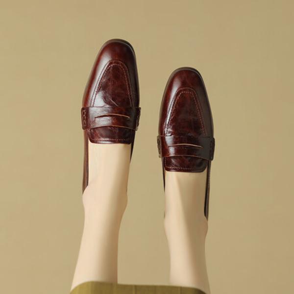 Exquisite Handcrafted Leather Women's Shoes: Luxury, Elegance, and Quality(Edsl2579)