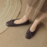 Luxury Handcrafted Genuine Leather Women's Shoes: Elegant Craftsmanship(Edsl2631)