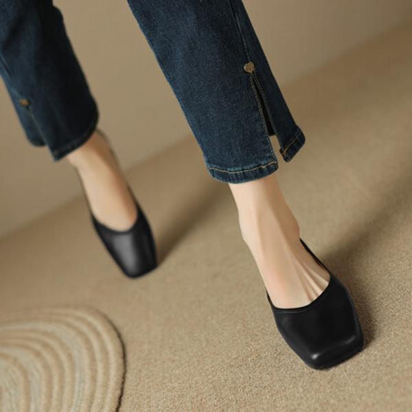 Exquisite Handcrafted Leather Women's Shoes: Luxury Meets Timeless Elegance(Edsl2630)