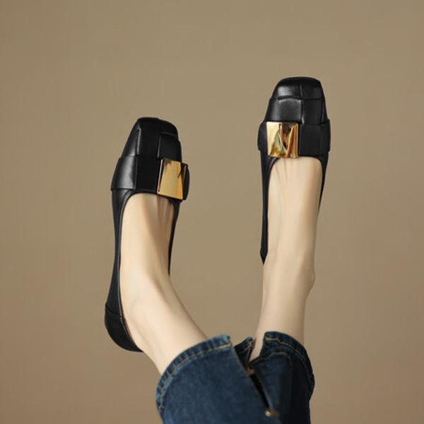 Handcrafted Luxury Leather Women's Shoes(Edsl2632)