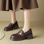 Handcrafted Genuine Leather Women's Shoes: Elegance Redefined(Edsl2583)