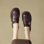 Handcrafted Genuine Leather Women's Shoes: Elegance Redefined(Edsl2583)