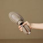 Exquisite Handcrafted Leather Women's Shoes: Luxury Comfort(Edsl2627)