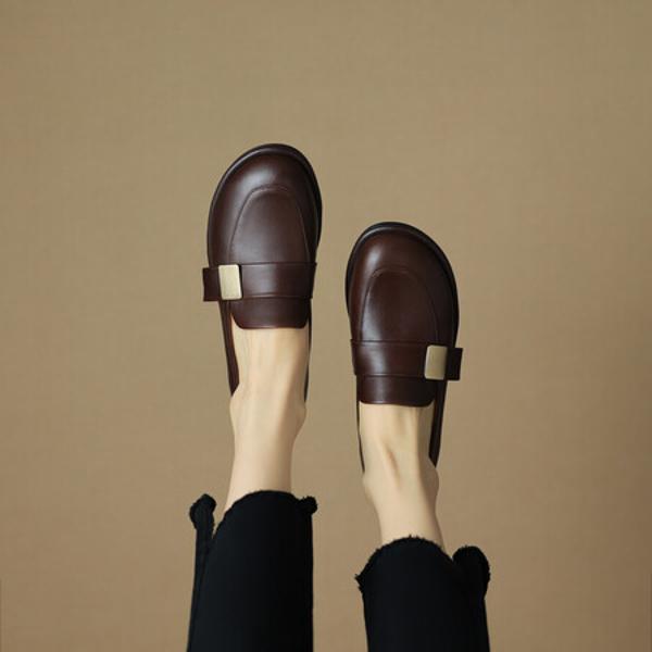 Handcrafted Luxury Leather Women's Shoes - Exquisite Quality(Edsl2629)