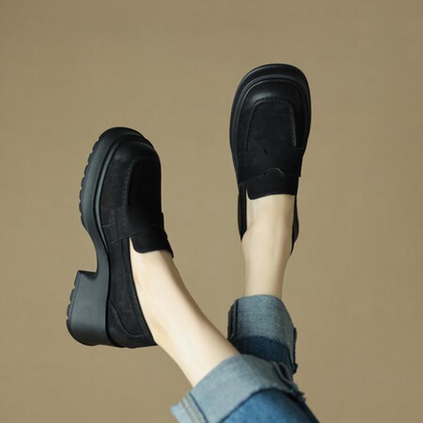 Exquisite Handcrafted Leather Women's Shoes: Elegance Meets Luxury Quality(Edsl2584)