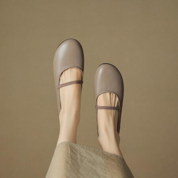 Exquisite Handmade Genuine Leather Women's Shoes(Edsl2626)