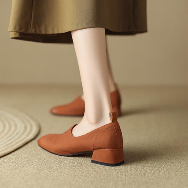 Handcrafted Luxurious Genuine Leather Women’s Shoes - Elegance Redefined(Edsl2月-55)