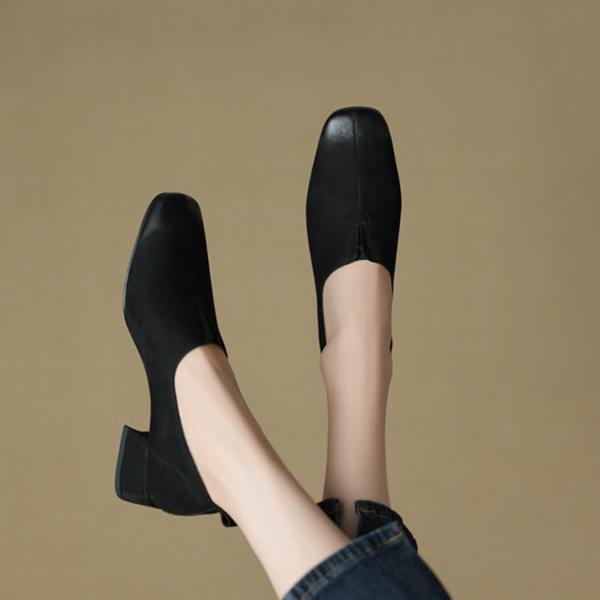 Handcrafted Luxurious Genuine Leather Women’s Shoes - Elegance Redefined(Edsl2月-55)