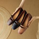 Handcrafted Leather Women’s Shoes: Luxurious Elegance and Superior Craftsmanship(Edsl1月-61)