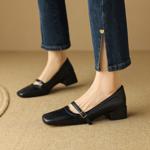 Handcrafted Leather Women’s Shoes: Luxurious Elegance and Superior Craftsmanship(Edsl1月-61)