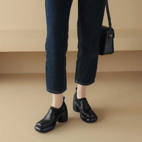 Exquisite Handcrafted Genuine Leather Women's Shoes - Luxury & Elegance(Edsl2744)