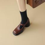 Luxury Handmade Leather Women's Shoes: Elegance in Every Stitch(Edsl2742)